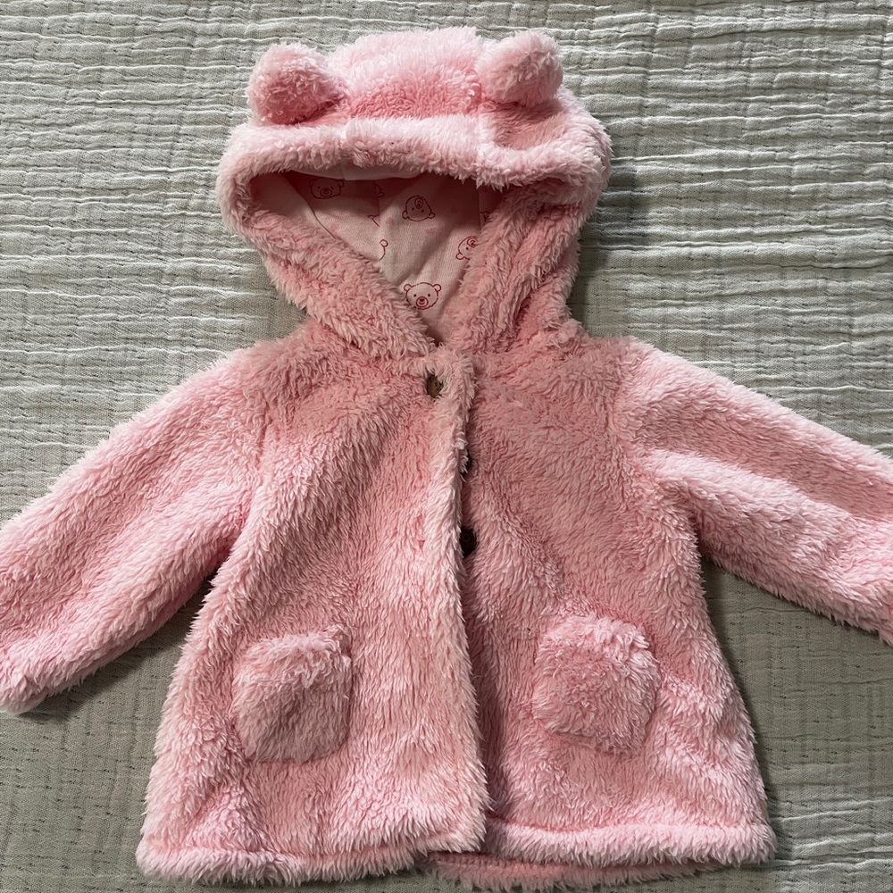 Fuzzy Bear Coat